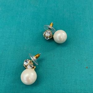Kate Spade pearl and jewel drop earrings